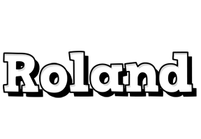 Roland snowing logo