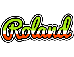 Roland superfun logo