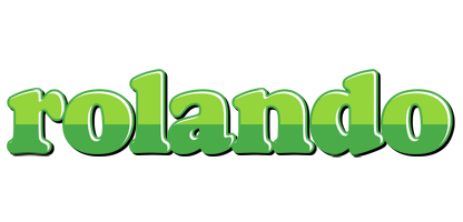 Rolando apple logo
