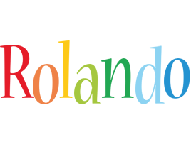 Rolando birthday logo
