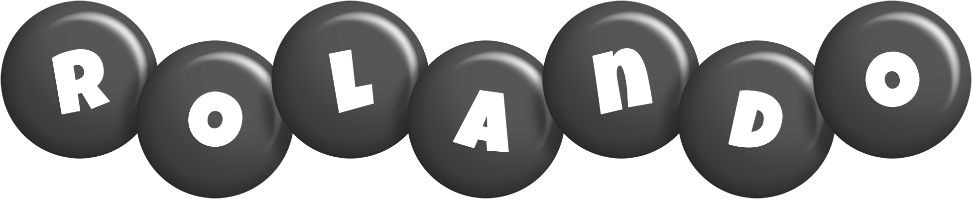 Rolando candy-black logo