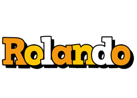 Rolando cartoon logo