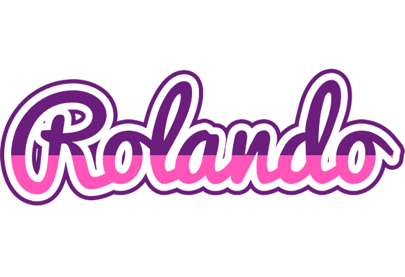 Rolando cheerful logo