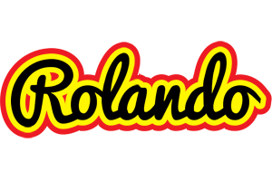 Rolando flaming logo