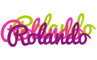 Rolando flowers logo