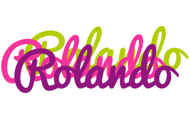 Rolando flowers logo
