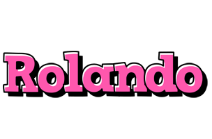 Rolando girlish logo