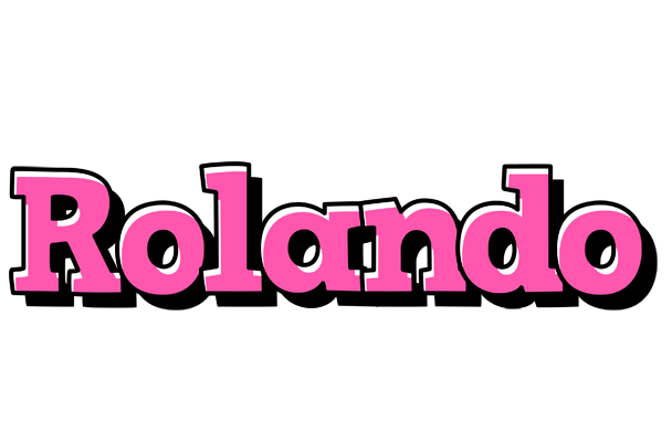 Rolando girlish logo
