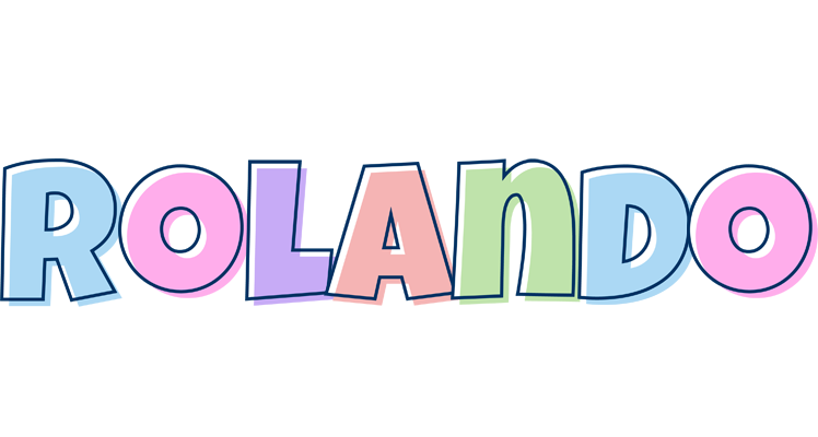 Rolando pastel logo