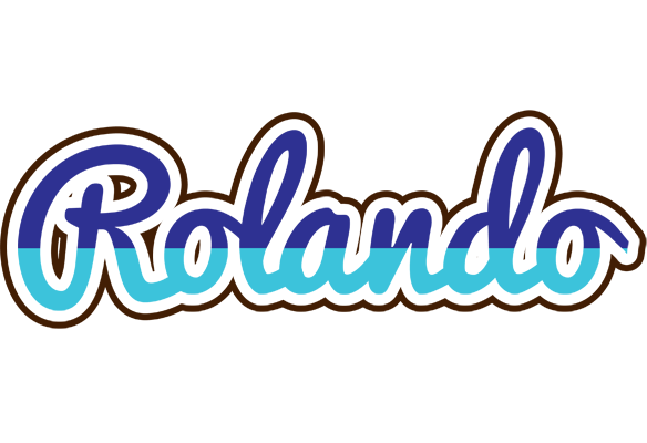 Rolando raining logo