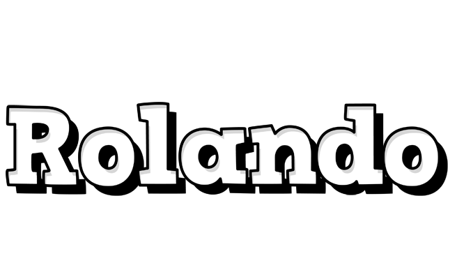 Rolando snowing logo