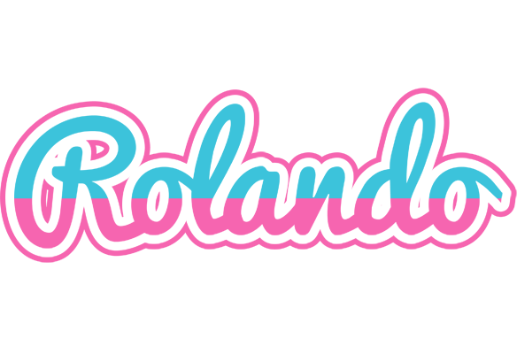 Rolando woman logo