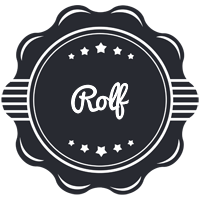 Rolf badge logo