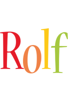 Rolf birthday logo