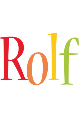 Rolf birthday logo
