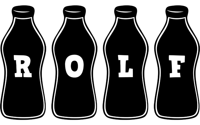 Rolf bottle logo