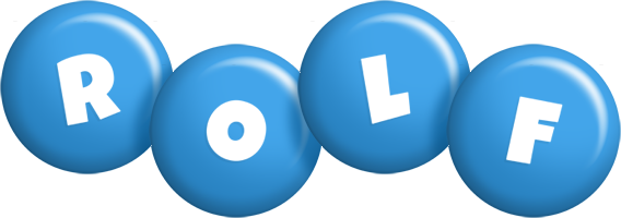 Rolf candy-blue logo