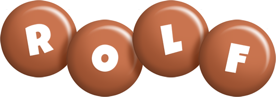 Rolf candy-brown logo