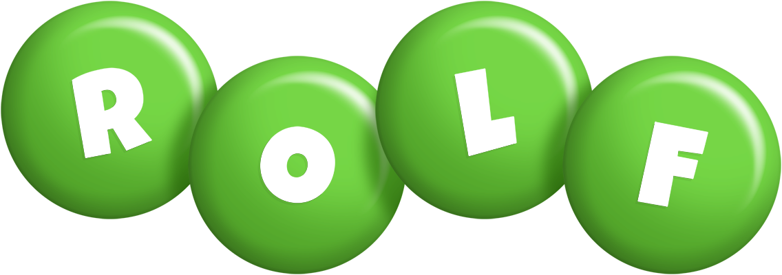 Rolf candy-green logo