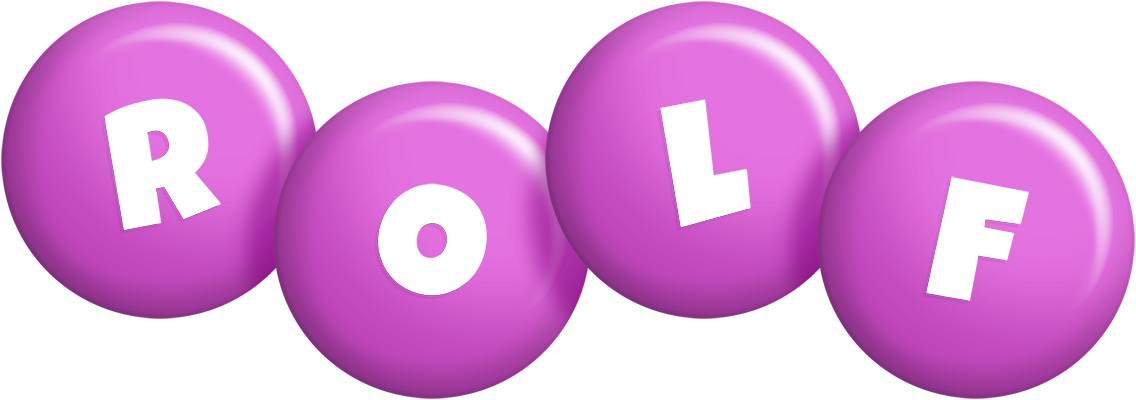 Rolf candy-purple logo