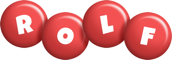 Rolf candy-red logo