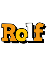 Rolf cartoon logo