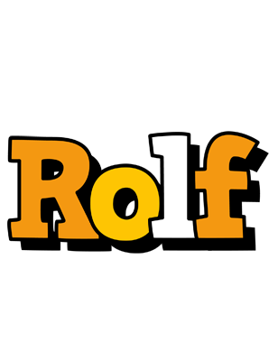 Rolf cartoon logo