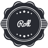 Roll badge logo