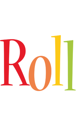 Roll birthday logo
