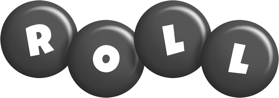 Roll candy-black logo