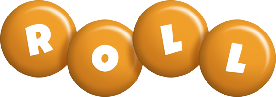 Roll candy-orange logo