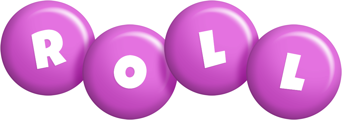 Roll candy-purple logo