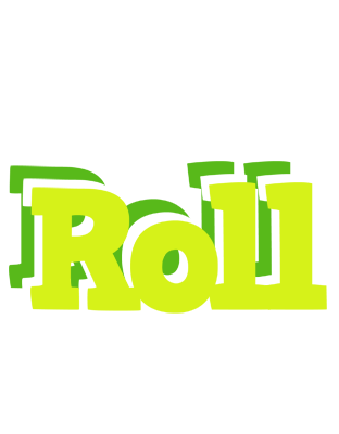 Roll citrus logo
