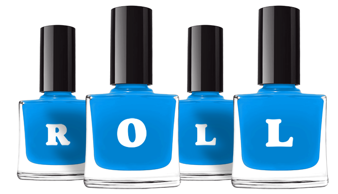 Roll glossy logo