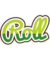 Roll golfing logo