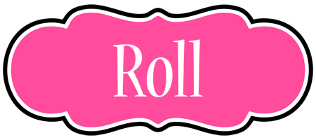 Roll invitation logo