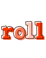 Roll paint logo