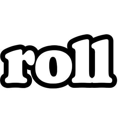 Roll panda logo