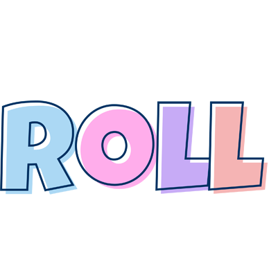 Roll pastel logo