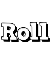 Roll snowing logo