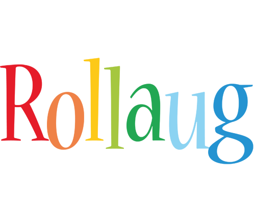 Rollaug birthday logo