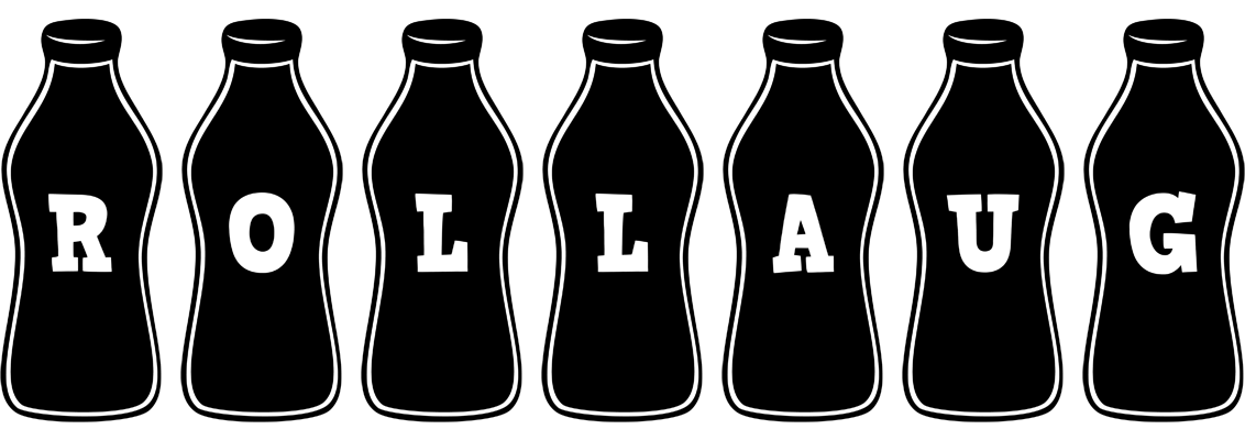 Rollaug bottle logo