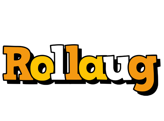 Rollaug cartoon logo