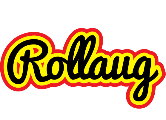 Rollaug flaming logo