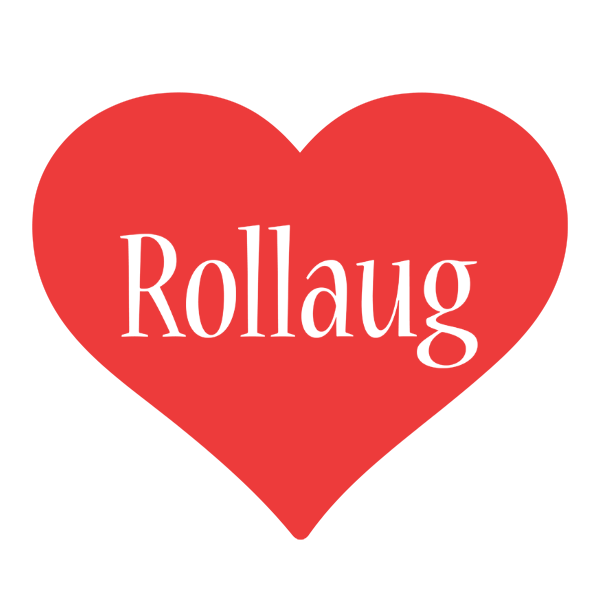 Rollaug love logo