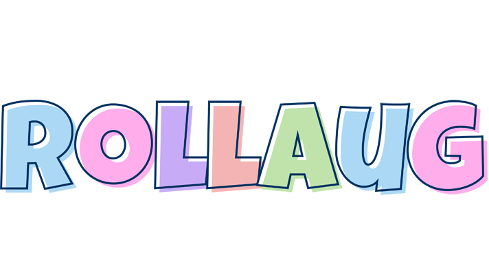 Rollaug pastel logo