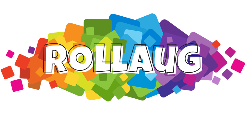 Rollaug pixels logo