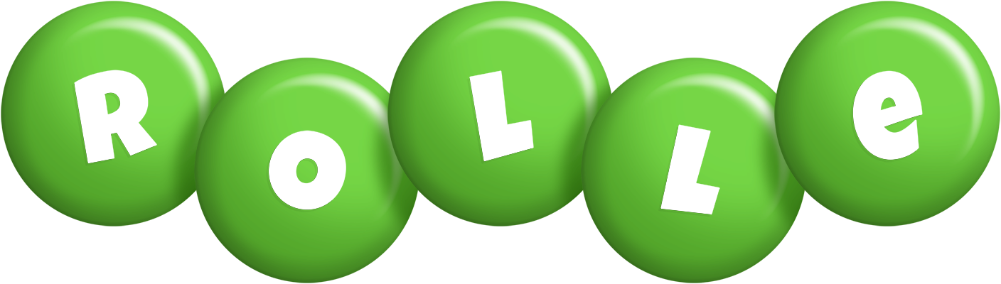 Rolle candy-green logo