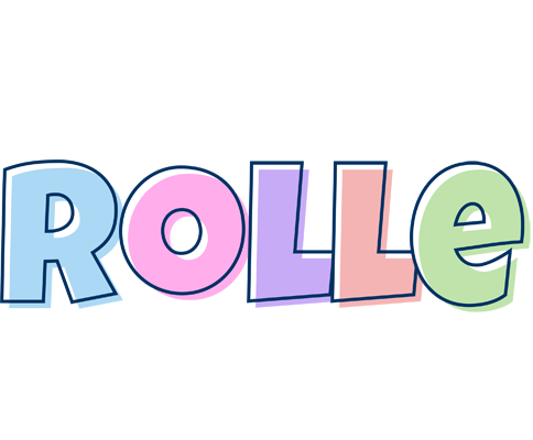 Rolle pastel logo