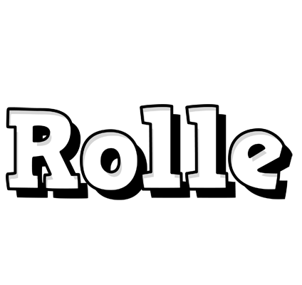 Rolle snowing logo